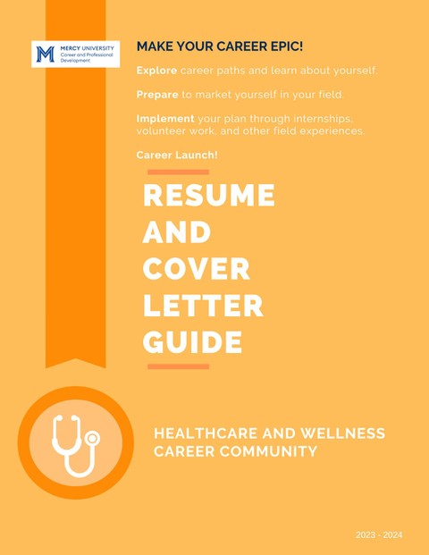 Healthcare and Wellness Resume and Cover Letter Guide