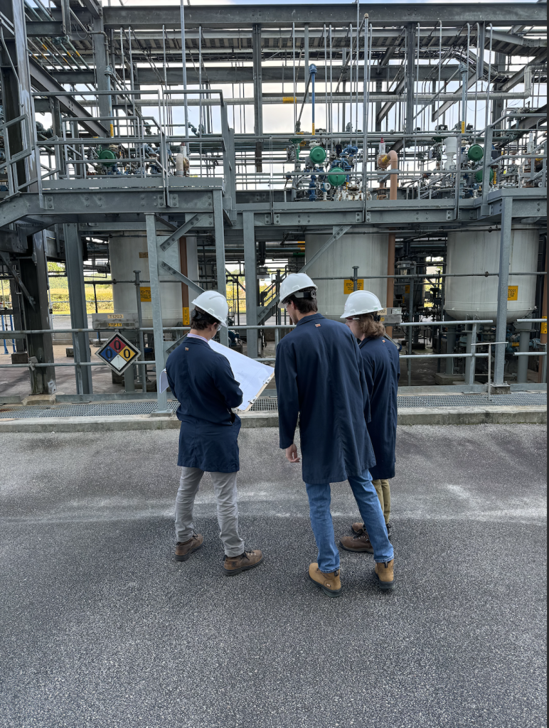 Three co-ops on site at Thermo Fisher Scientific