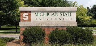 MSU welcome sign