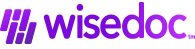 Wisedoc name in purple