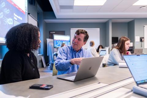 University of Richmond health studies class