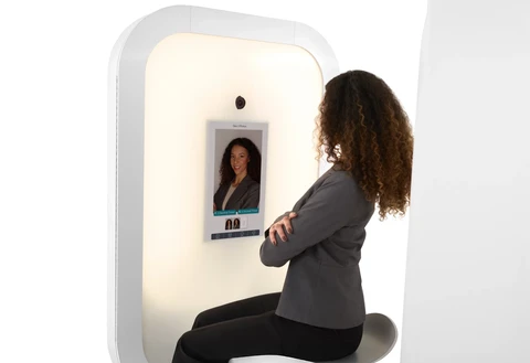 Professional Headshot with the Iris Photo Booth