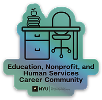 Education, Nonprofit, and Human Services Career Community and Icon