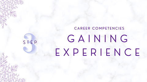 Career Competencies & Gaining Experience