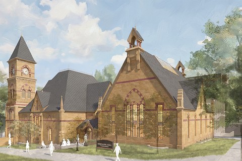 the future Herb Kohl Hall