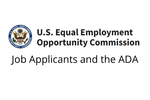 Job Applicants and the ADA