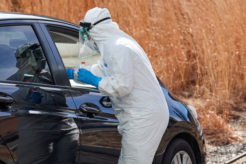 Drive-Up COVID-19 Testing