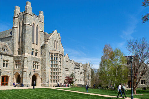Meskill Law Library at the UConn Law campus in Hartford