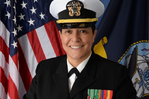 Navy Nurse LCDR Rosanna Mendoza, UCONN '94