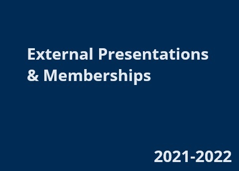 2021-2022 Career Center External Presentations & Memberships