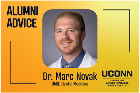 Alumni Advice: Dr. Marc Novak, DMD, Dental Medicine.