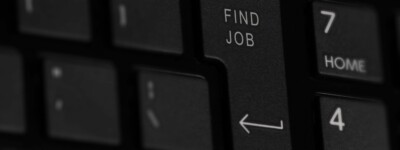Computer Keyboard Find Job Button