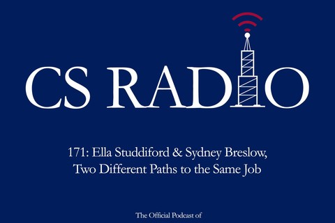 CS Radio The Official Podcast of University of Pennsylvania. Season 8, Episode 171: Ella Studdiford and Sydney Breslow, Two Different Paths to the Same Job.